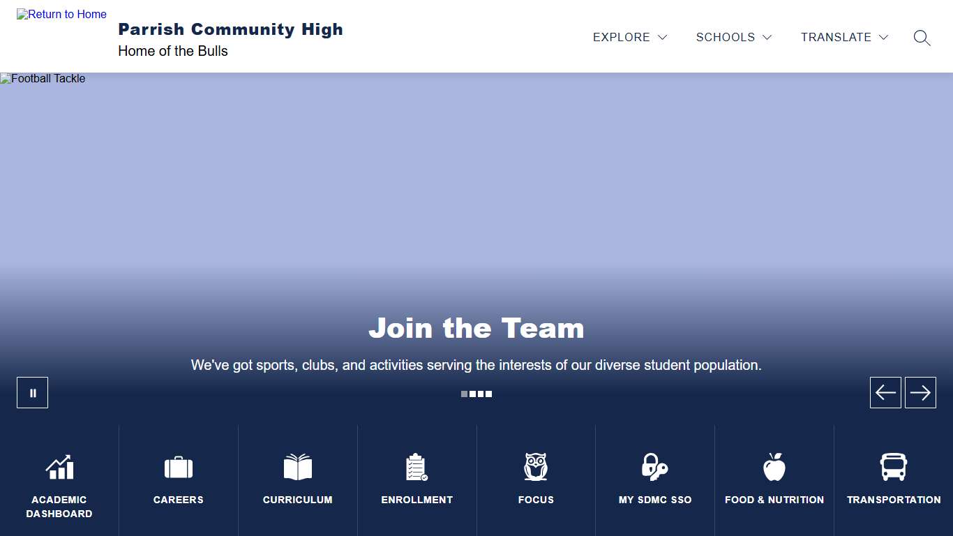 Home Parrish Community High