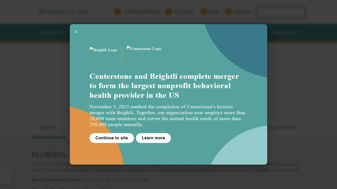 Centerstone Mental Health & Addiction Services in Florida